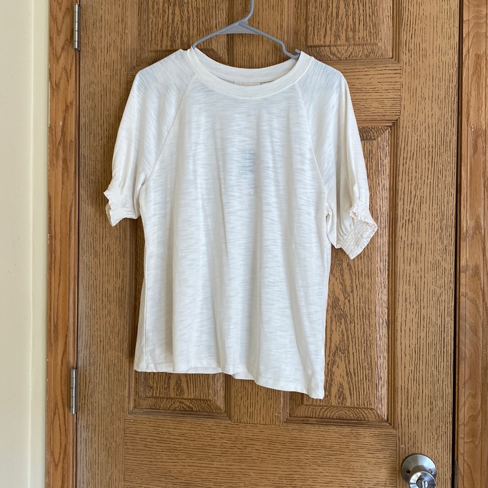 Off-white blouse